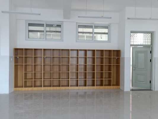 嵌入式教室储物柜（中学教室储物柜尺寸）-图3
