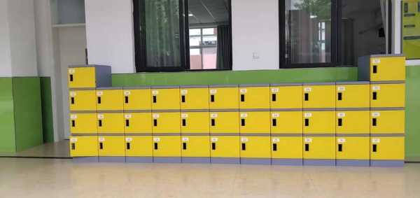 嵌入式教室储物柜（中学教室储物柜尺寸）-图2