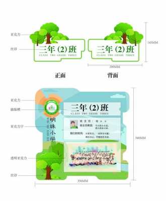 小学教室牌图片大全（小学教室班牌设计图片大全）-图1