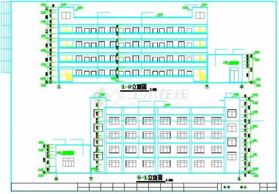 教室宿舍图纸（学校宿舍图纸）-图2