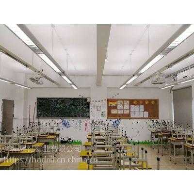 教室灯具离桌面（教室内灯具距课桌面的最低悬挂高度不应低于多少米）-图2